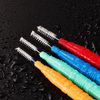 80 Pcs Interdental Brushes, Soft Dental Brushes Floss Brushes Teeth Brushes Toothpick Tooth Flossing Head Oral Dental Hygiene Brush for Cleaning Gaps Between Teeth