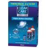 Clear Care Cleaning Solution with Lens Case, Twin Pack, 12-Ounces Each