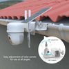 TIUIHU Gutter Mount for Cinnado B6 Solar Security Camera Outdoor Wireless 2K/3MP CCTV Camera