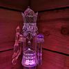 UK Christmas World 30cm Battery Powered LED Colour Changing Acrylic Nutcracker