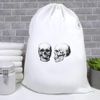 'Two Human Skulls' Laundry/Washing/Storage Bag (LB00037855)