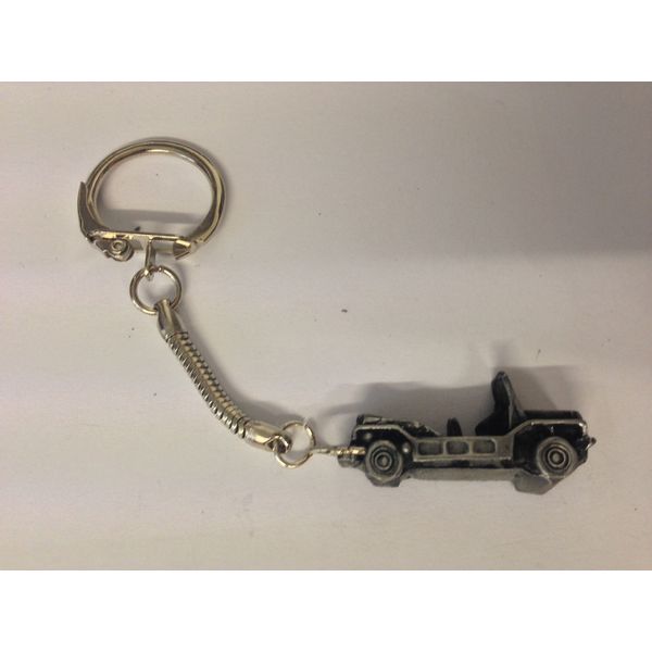 Mini Moke 3D snake keyring great pewter effect keyring ref146