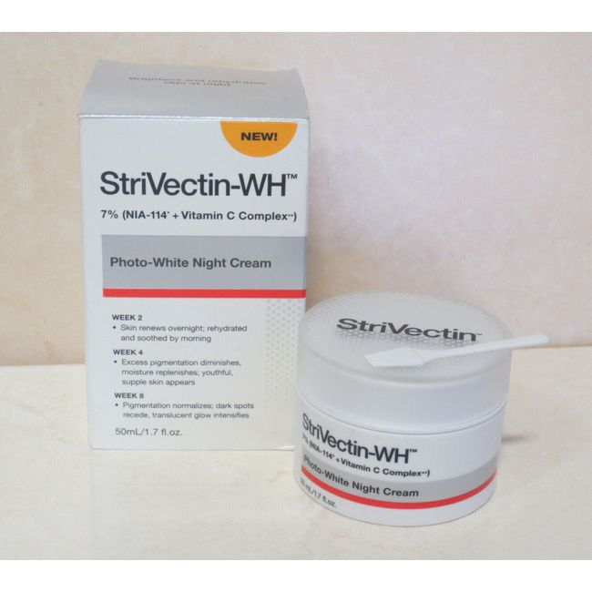 STRIVECTIN-WH PHOTO-WHITE NIGHT CREAM 1.7 OZ BOXED