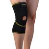Pull on Neoprene Knee Support with Open Patella – Available in 5 Sizes – Black (Medium – 34-38 cm)