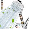 Filtered Shower Head with Handheld, High Pressure 6 Spray, Chrome NEW