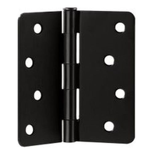 Design House Stainless Steel Door Hinge-Oil Rubbed Bronze 4" 1/4" Radius 6-Pack