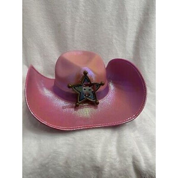 Sheriff Callie Wild West Sparkly Pink Cowgirl Cowboy Hat Pretend Play Toddlers