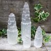 HoitoDeals 1 Pcs Tower Selenite For Decoration Gift Item