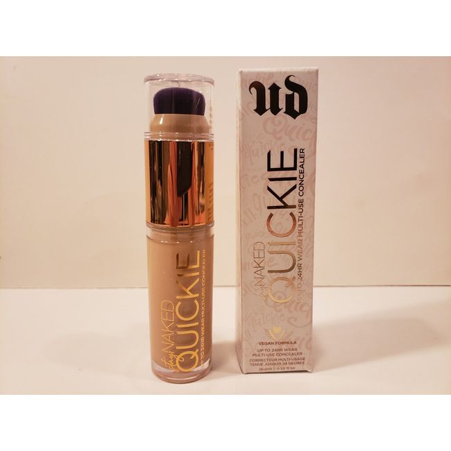 Urban Decay~Stay Naked Quickie Multi-Use Concealer w/Brush~40WO Light Medium~0.5