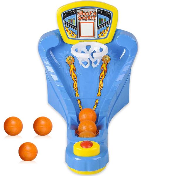 Gamie Desktop Arcade Basketball Game, Tabletop Indoor Basketball Shooting Game for Kids and Adults, Desk Games for Office for Adults, Great Gift Idea for Boys and Girls