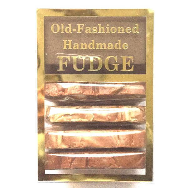 Milkylicious Old Fashioned Handmade Smooth Creamy Fudge - Chocolate Fudge Assortment Box (4 Slices - 1 Pound) | Kettle Cooked & Individually Wrapped in USA in Small Batches for a Rich Delicious Taste