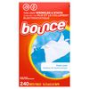 Bounce Dryer Sheets Laundry Fabric Softener, Fresh Linen Scent, 240 Count