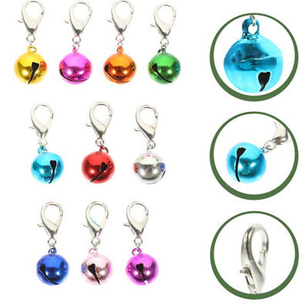 10Pcs Collar Delicate Dog Collar Bells Pet Collar Bell for Kitten Puppy