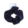 Navy Blue Soft Jersey Fabric Hair Scrunchie Bobble Elastic Hair Band