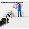 NEW Multipurpose Laser Level Vertical Horizon Measuring Tape Aligner Ruler Steel
