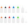 12 Pcs Precision Tip Applicator Bottles,  1 Ounce Translucent Glue Bottles, with