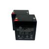 EVO 120 Battery Replacement Kit,  2 Pack High-Rate Discharge 12V 5AH