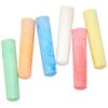 ART BOX 24 Giant Pavement Chalks in Tub Red