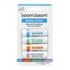 GENUINE BoomBoom Nasal Stick Assorted (4 Pack) Boosts Focus Enhances Breathing