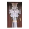 OakTree White Door Bow Decorations
