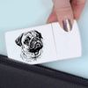 'Pug Portrait' Pill Box with Tablet Splitter (PI00028714)