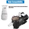 3/4 HP High Flo Above Ground Swimming Pool Pump w/ Strainer Filter Basket