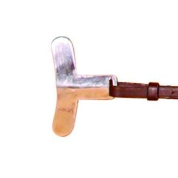 Perri's Metal T for Crupper, Aluminum, One Size