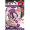 The Macho Ultra Erection Keeper Cock Ring Multispeed Purple
