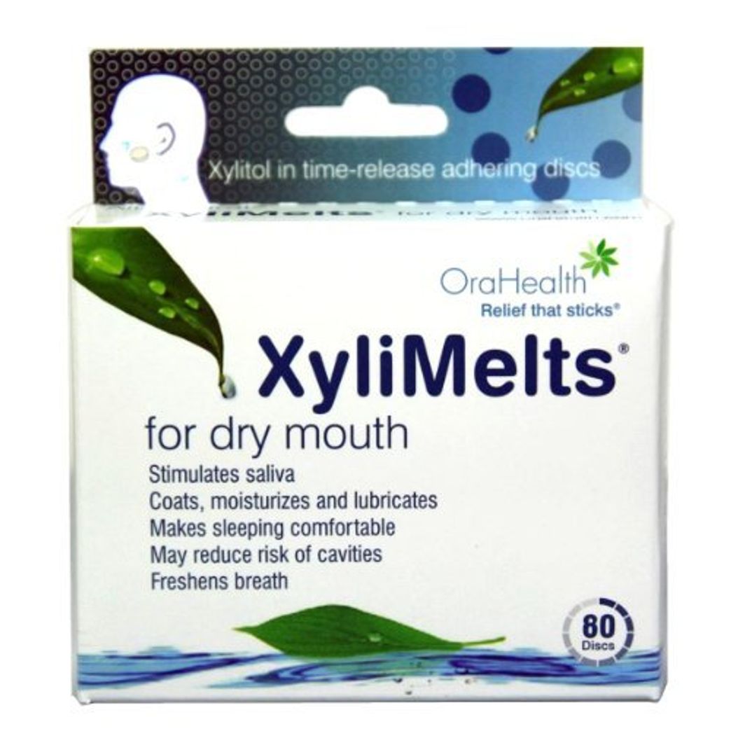 Oracoat Xylimelts Oral adhering Discs, Slightly Sweet, 240 Count (Pack of 6)