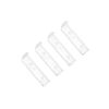 Tweezerman Facial Razor Replacement Blades (4-Pack), Silver