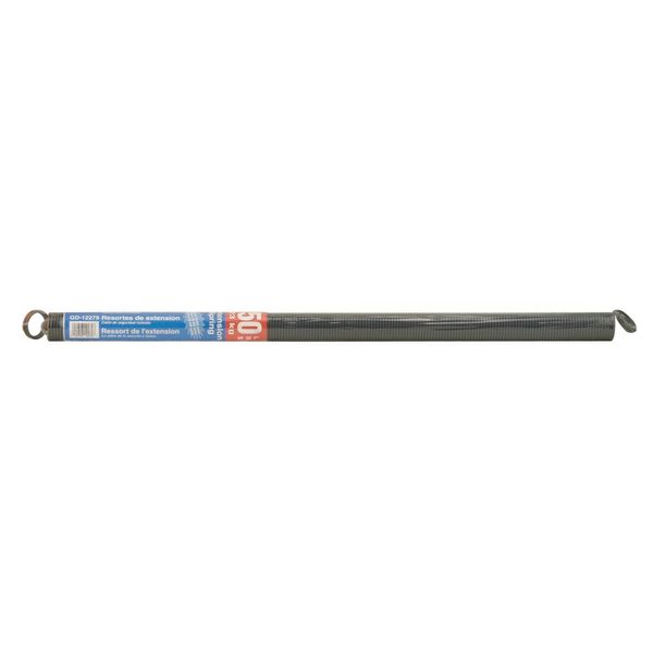 Prime-Line GD 12279 50 lb., Orange Tip, Sectional Garage Door Extension Spring with Safety Cable (Single Pack)