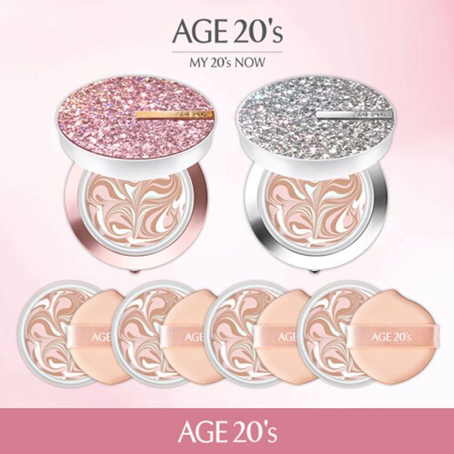 AGE20s Essence Cover Pact 2 + 4 refills