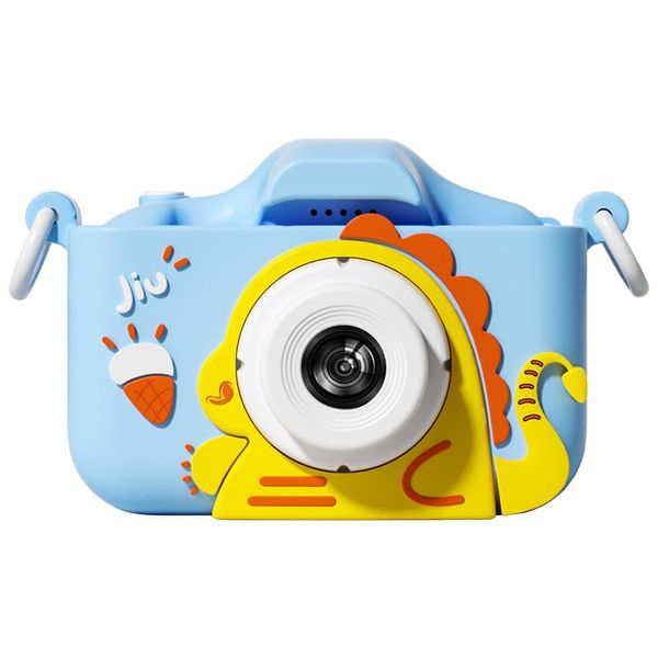 Kids Camera Toys for 3-12 Years Old Boys and Girls with Protective Silicone Cover,Christmas Birthday Gifts with 32GB SD Card Little Monster Bule