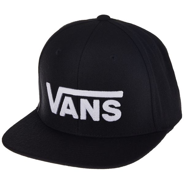 Vans Drop V Ii Men's Snapback Baseball Cap - Cap Black (Black-White Y28)