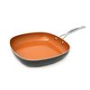 GOTHAM STEEL Tri-Ceramal 10.25" Square Shallow Pan