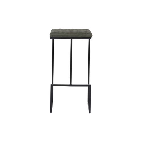 Maykoosh Global Greatness Leather Bar Stools with Metal Frame Set of 2