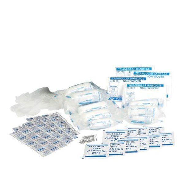 Steroplast Health & Safety Executive (HSE) Compliant Workplace First Aid Kit Refill Pack, 11-20 Person