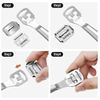 100 Platinum Coated Corn Callus Remover Shaver Replacement Refil Blades