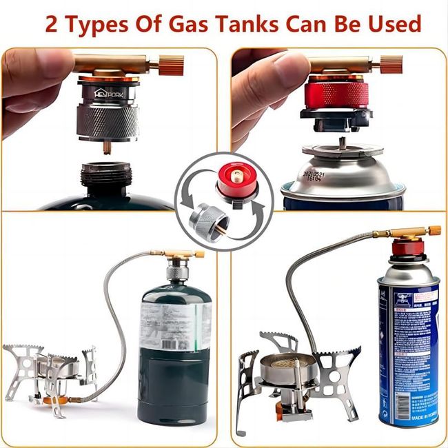 Butane Canister Adapter Outdoor Camping Gas Stove Converter Propane Refill  Gas Cartridge Tank Butane Gas Adapter - Buy Butane Canister Adapter Outdoor  Camping Gas Stove Converter Propane Refill Gas Cartridge Tank Butane