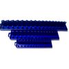 3 GRIP METRIC SOCKET TRAY RACK HOLDER RAILS 92 SOCKETS 1/4 3/8 1/2 DEEP SHALLOW
