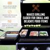 Yukon Glory™ BBQ 'N SERVE Premium Set, Includes 3 Grill Baskets, Serving Tray...