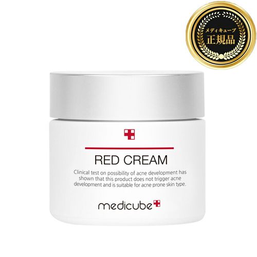 MEDICUBE Medicube Red Cream 50ml Cream Moisturizing Cream Moisturizing Moisture Acne Acne Care Adult Acne Acne Care Acne Acne Prevention Hypoallergenic Skin Care Cosmetics Korean Cosmetics