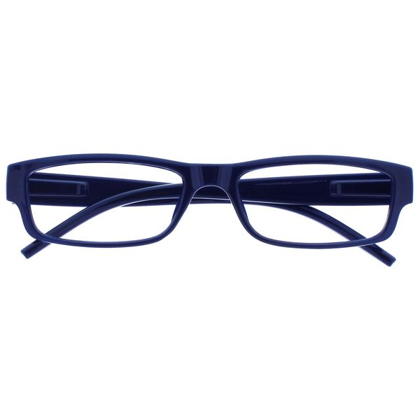 The Reading Glasses Company Blue Black Lightweight Comfortable Readers Mens Womens R32-3 +1.50