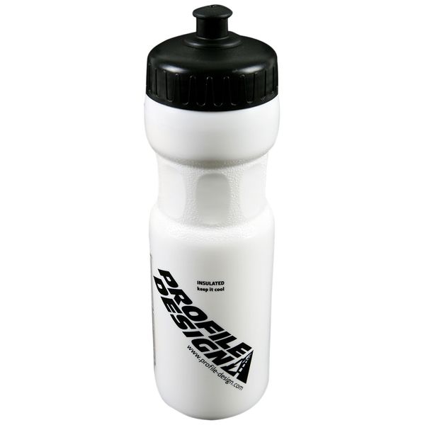 Profile Design Insulated Water Bottle (White, 16 oz)