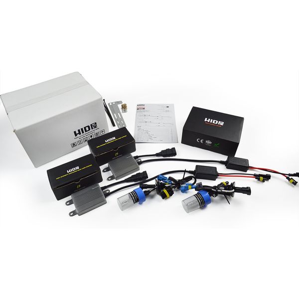 HID-YA H8/H11/H16 6000K 35W Hid Conversion Kit with Warning Canceller, 35W