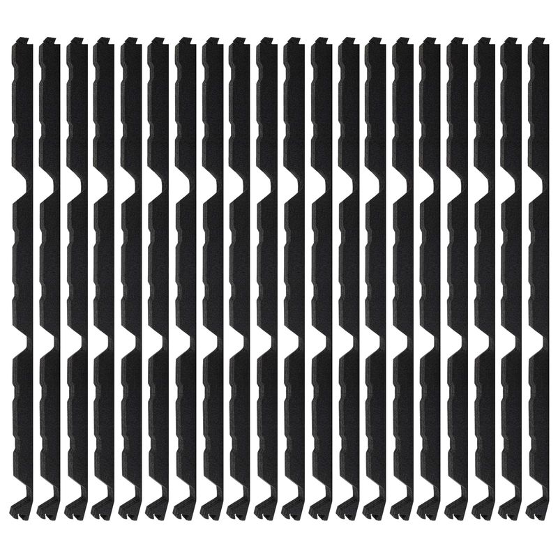 Sthovd 12 in Outside Classic Rib Profile Foam Closure Strips for Metal ...