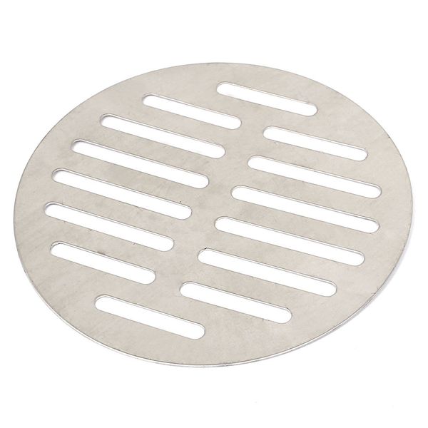 sourcingmap Stainless Steel Round Sink Floor Drain Strainer Cover 5 Inch Dia