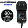 12V 1A Power Supply Adapter AD DC Transformer for Camera & LED Light Strip 5Pack