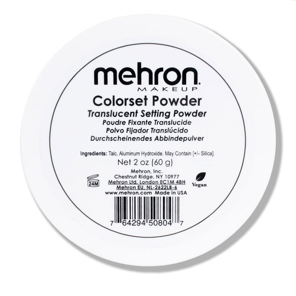 Mehron Makeup Colorset Powder for Special Effect, Halloween, Movies (2 oz)