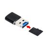 CY USB 3.0 to Micro SD SDXC TF Card Reader with Micro USB 5pin OTG Adapter for Tablet / Cell Phone